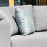 Fabric Scatter Cushion 43x43cm (Pack of 2) / Mosaic Glacier
