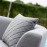 Fabric Scatter Cushion Quilted (Pack of 2) / Flanelle