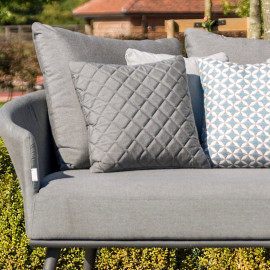 Fabric Scatter Cushion Quilted (Pack of 2) / Flanelle