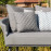 Fabric Scatter Cushion Quilted (Pack of 2) / Flanelle
