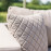 Fabric Scatter Cushion Quilted (Pack of 2) / Taupe