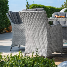 Ascot 6 Seat Oval Dining Set