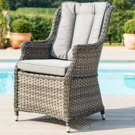 Victoria 6 Seat Rectangle Dining Set with Square Chairs