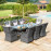 Victoria 8 Seat Rectangle Dining Set with Square Chairs