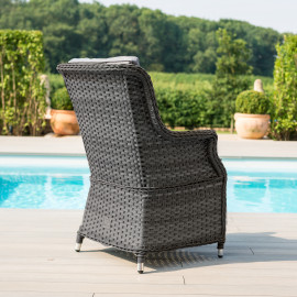 Victoria 8 Seat Rectangle Dining Set with Square Chairs