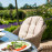 Winchester 8 Seat Oval Fire Pit Dining Set with Heritage Chairs