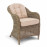 Winchester 8 Seat Oval Ice Bucket Dining Set with Heritage Chairs Lazy Susan