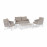 Marina 2 Seat Sofa Set / Sandstone