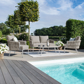 Marina 2 Seat Sofa Set / Sandstone