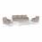Marina 3 Seat Sofa Set / Sandstone