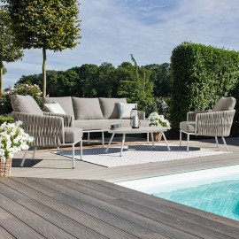 Marina 3 Seat Sofa Set / Sandstone