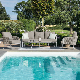 Marina 3 Seat Sofa Set / Sandstone