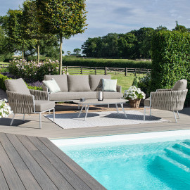 Marina 3 Seat Sofa Set / Sandstone