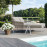 Marina Double Sunlounger Set / Sandstone