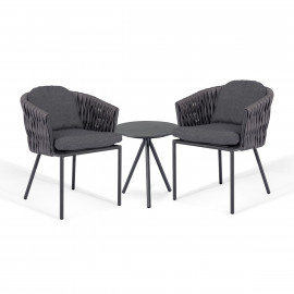 Marina Bistro Set / Charcoal