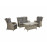 MEGHAN 4 seat Sofa Set