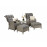 MEGHAN Reclining Lounge Set