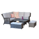MIA Corner Dining with Lift Table