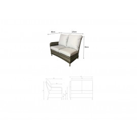MIA Corner Dining with Lift Table