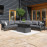 Oslo Large Corner Group with Rising Table / Charcoal