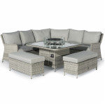 Oxford Royal Corner with Fire Pit