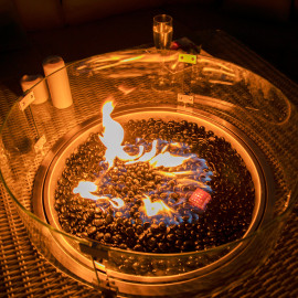 Oxford Royal Corner with Fire Pit