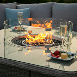 Oxford Royal Corner with Fire Pit