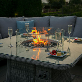 Oxford Royal Corner with Fire Pit