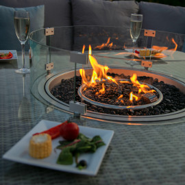 Oxford Royal Corner with Fire Pit