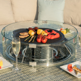 Oxford Royal Corner with Fire Pit