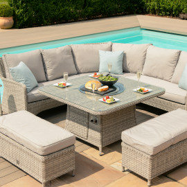 Oxford Royal Corner with Fire Pit