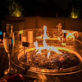 Oxford Royal Corner with Fire Pit