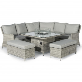 Oxford Royal Corner with Fire Pit