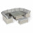 Oxford Royal U Shaped Sofa Set with Rising Table