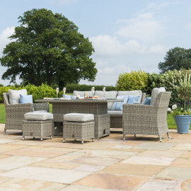 Oxford Sofa Dining Set with Ice Bucket & Rising Table