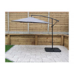 PARASOL 3m Banana Grey
