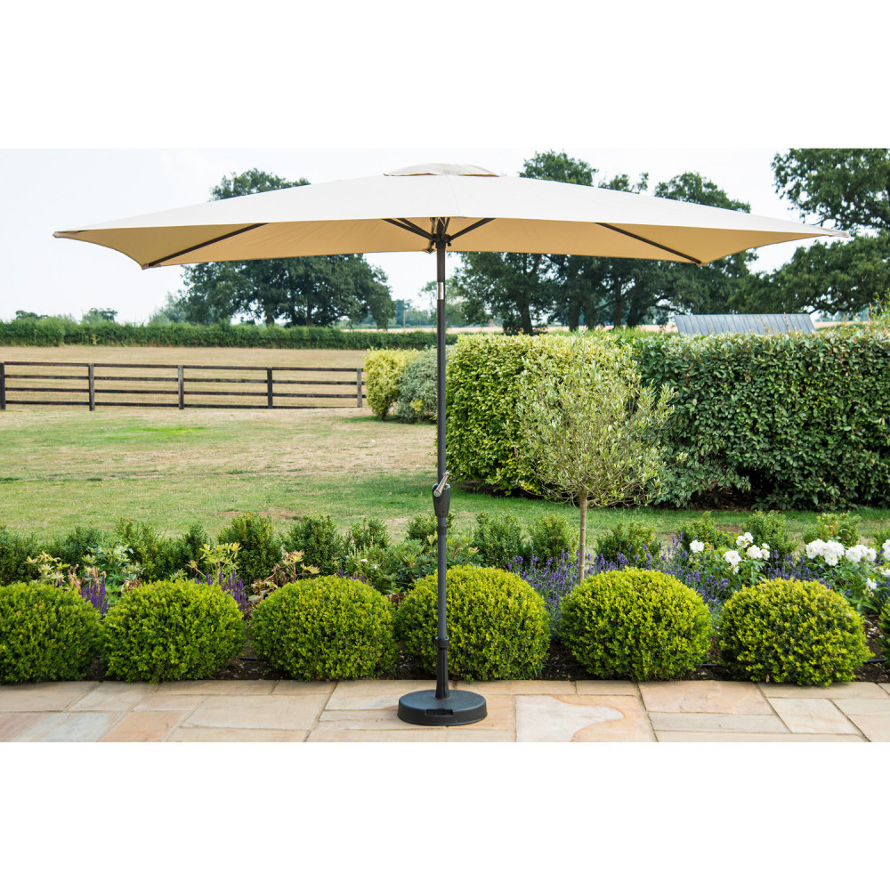 Parasol Rectangular 3mx2m Beige