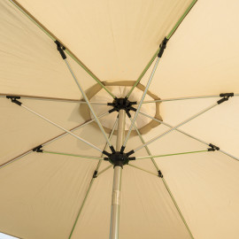 Parasol Round 3m Beige