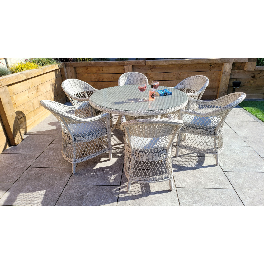 ROSE 6 seat dining set