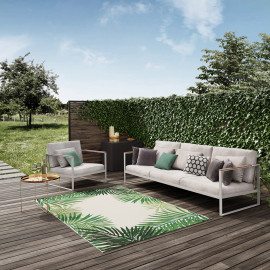 Maze Botany Palm Leaf Indoor/Outdoor Rug 200x290cm