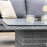 Santorini Rectangular Corner Dining Set with Rising Table