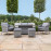 Santorini Sofa Dining Set with Rising Table