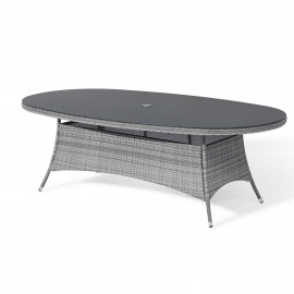 Santorini 8 Seat Oval Dining Set