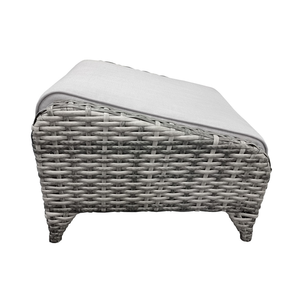 SARAH Grey Ottoman