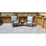 SARAH Lounge set in Grey Alexandra Weave