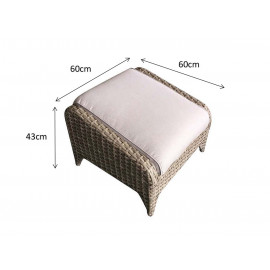 SARAH Nature Ottoman