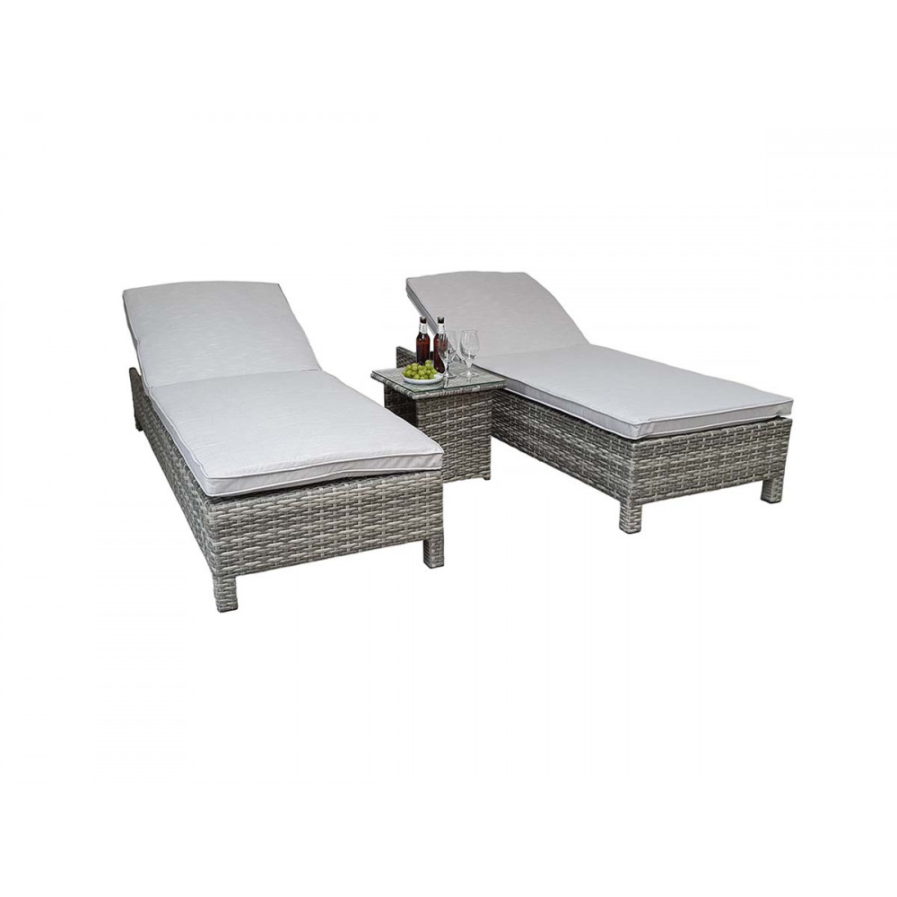 SARENA Sunbed Grey