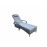 SAVANNAH Single Sunbed Grey