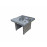 SAVANNAH Single Sunbed Grey