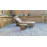 SAVANNAH Single Sunbed Nature Brown
